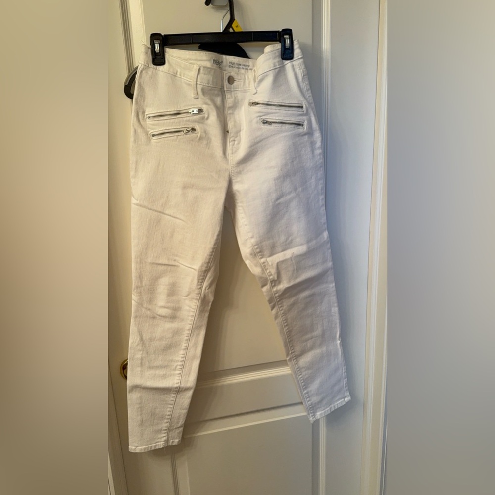 Mossimo Supply Co. Women's Ivory Skinny Jeans